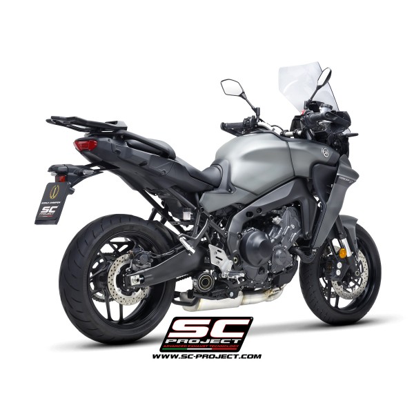 SC Project para YAMAHA TRACER 9 (2021 - 2024) - Línea de escape completa 3-1 acero inoxidable, con escape S1 acero inoxidable