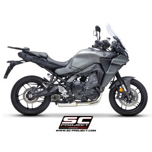 SC Project para YAMAHA TRACER 9 (2021 - 2024) - Línea de escape completa 3-1 acero inoxidable, con escape S1 acero inoxidable