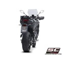 SC Project para YAMAHA TRACER 9 (2021 - 2024) - Línea de escape completa 3-1 acero inoxidable, con escape S1 acero inoxidable