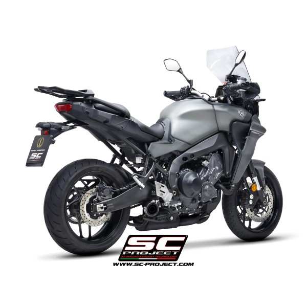 SC Project para YAMAHA TRACER 9 (2021 - 2024) - Línea de escape completa 3-1 acero inoxidable, con escape S1 acero inoxidable, n