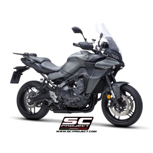 SC Project para YAMAHA TRACER 9 (2021 - 2024) - Línea de escape completa 3-1 acero inoxidable, con escape S1 acero inoxidable, n