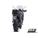 SC Project para YAMAHA TRACER 9 (2021 - 2024) - Línea de escape completa 3-1 acero inoxidable, con escape S1 acero inoxidable, n