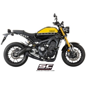 SC Project para YAMAHA TRACER 900 (2015 - 2016) - Línea de escape completa 3-1 acero inoxidable, con escape Conico 70s acero ino