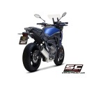 SC Project para YAMAHA TRACER 700 (2020) - TRACER 7 (2021 - 2024) - GT - Euro 5 - Línea de escape completa 2-1 acero inoxidable,