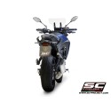 SC Project para YAMAHA TRACER 700 (2020) - TRACER 7 (2021 - 2024) - GT - Euro 5 - Línea de escape completa 2-1 acero inoxidable,