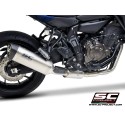SC Project para YAMAHA TRACER 700 (2020) - TRACER 7 (2021 - 2024) - GT - Euro 5 - Línea de escape completa 2-1 acero inoxidable,