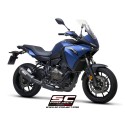 SC Project para YAMAHA TRACER 700 (2020) - TRACER 7 (2021 - 2024) - GT - Euro 5 - Línea de escape completa 2-1 acero inoxidable,