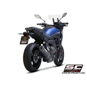 SC Project para YAMAHA TRACER 700 (2020) - TRACER 7 (2021 - 2024) - GT - Euro 5 - Línea de escape completa 2-1 acero inoxidable,