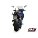 SC Project para YAMAHA TRACER 700 (2020) - TRACER 7 (2021 - 2024) - GT - Euro 5 - Línea de escape completa 2-1 acero inoxidable,