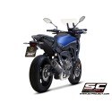 SC Project para YAMAHA TRACER 700 (2020) - TRACER 7 (2021 - 2024) - GT - Euro 5 - Línea de escape completa 2-1 acero inoxidable,
