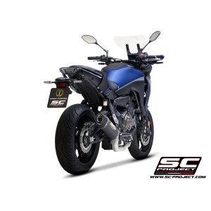SC Project para YAMAHA TRACER 700 (2020) - TRACER 7 (2021 - 2024) - GT - Euro 5 - Línea de escape completa 2-1 acero inoxidable,