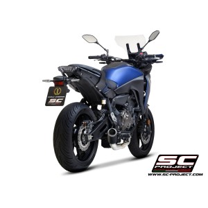 SC Project para YAMAHA TRACER 700 (2020) - TRACER 7 (2021 - 2024) - GT - Euro 5 - Línea de escape completa 2-1 acero inoxidable,