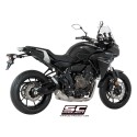 SC Project para YAMAHA TRACER 700 (2016 - 2020) - Euro 4 - Línea de escape completa 2-1 acero inoxidable, con escape Conico 70s 