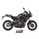 SC Project para YAMAHA TRACER 700 (2016 - 2020) - Euro 4 - Línea de escape completa 2-1 acero inoxidable, con escape Conico 70s 