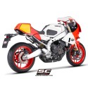 SC Project para YAMAHA XSR900 GP (2024 - 2026) - Línea de escape completa 3-1 acero inoxidable, con escape S1 acero inoxidable, 