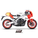 SC Project para YAMAHA XSR900 GP (2024 - 2026) - Línea de escape completa 3-1 acero inoxidable, con escape S1 acero inoxidable, 