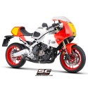 SC Project para YAMAHA XSR900 GP (2024 - 2026) - Línea de escape completa 3-1 acero inoxidable, con escape S1 acero inoxidable, 