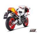 SC Project para YAMAHA XSR900 GP (2024 - 2026) - Línea de escape completa 3-1 acero inoxidable, con escape S1 acero inoxidable, 