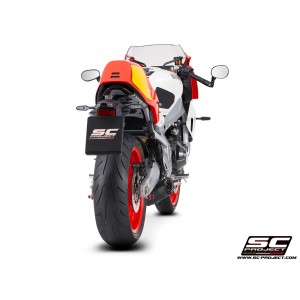 SC Project para YAMAHA XSR900 GP (2024 - 2026) - Línea de escape completa 3-1 acero inoxidable, con escape S1 acero inoxidable, 