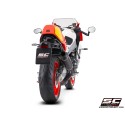 SC Project para YAMAHA XSR900 GP (2024 - 2026) - Línea de escape completa 3-1 acero inoxidable, con escape Oval R60 carbono, neg