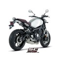 SC Project para YAMAHA XSR 900 (2016 - 2020) - Línea de escape completa 3-1 acero inoxidable, con escape S1 titanio
