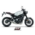SC Project para YAMAHA XSR 900 (2016 - 2020) - Línea de escape completa 3-1 acero inoxidable, con escape S1 titanio