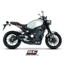 SC Project para YAMAHA XSR 900 (2016 - 2020) - Línea de escape completa 3-1 acero inoxidable, con escape S1, negro mate