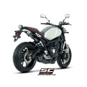 SC Project para YAMAHA XSR 900 (2016 - 2020) - Línea de escape completa 3-1 acero inoxidable, con escape Conico 70s acero inoxid