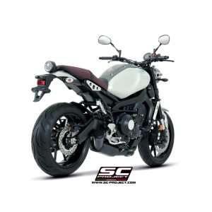 SC Project para YAMAHA XSR 900 (2016 - 2020) - Línea de escape completa 3-1 acero inoxidable, con escape Conico 70s acero inoxid
