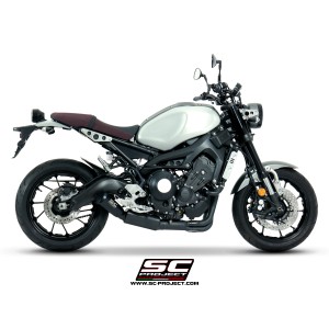SC Project para YAMAHA XSR 900 (2016 - 2020) - Línea de escape completa 3-1 acero inoxidable, con escape Conico 70s acero inoxid