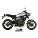 SC Project para YAMAHA XSR 700 (2016 - 2020) - Línea de escape completa 2-1 acero inoxidable, con escape S1 titanio