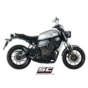 SC Project para YAMAHA XSR 700 (2016 - 2020) - Línea de escape completa 2-1 acero inoxidable, con escape Conico 70s acero inoxid