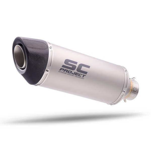 SC Project para YAMAHA FZ8 - FAZER 8 (2010 - 2016) - Escape Oval titanio