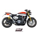 SC Project para YAMAHA XJR 1300 (2015 - 2016) - RACER - Escape Conico Racer acero inoxidable, negro mate