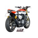 SC Project para YAMAHA XJR 1300 (2015 - 2016) - RACER - Escape Conico Racer acero inoxidable, negro mate