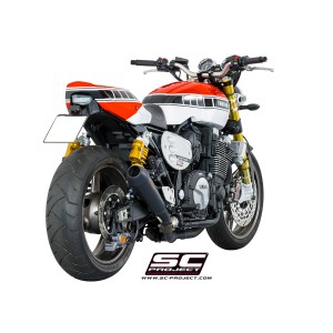 SC Project para YAMAHA XJR 1300 (2015 - 2016) - RACER - Escape Conico Racer acero inoxidable, negro mate