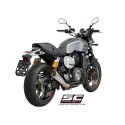 SC Project para YAMAHA XJR 1300 (2015 - 2016) - RACER - Escape Conico 70s acero inoxidable