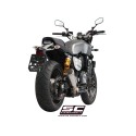 SC Project para YAMAHA XJR 1300 (2015 - 2016) - RACER - Escape Conico 70s acero inoxidable