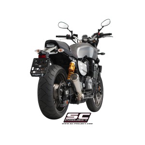 SC Project para YAMAHA XJR 1300 (2015 - 2016) - RACER - Escape Conico 70s acero inoxidable