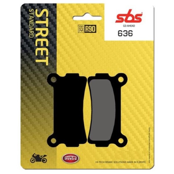 Pastilla de freno SBS P636-LF