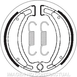Mordaza de freno SBS P2028