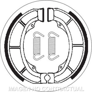 Mordaza de freno SBS P2181