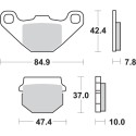 Pastilla de freno SBS P102-HF