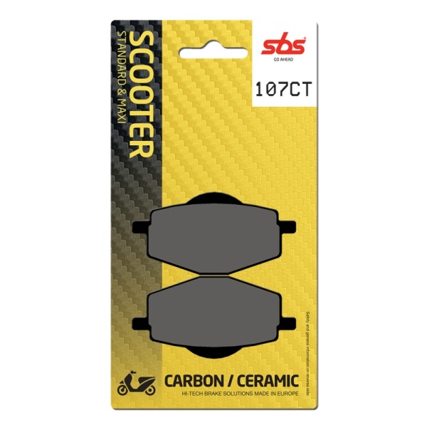 Pastilla de freno SBS P107-CT