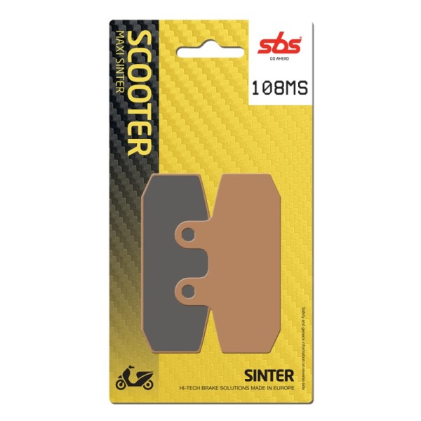 Pastilla de freno SBS P108-MS
