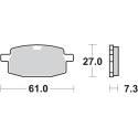 Pastilla de freno SBS P111-HF