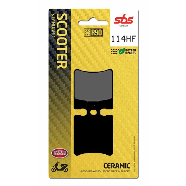 Pastilla de freno SBS P114-HF