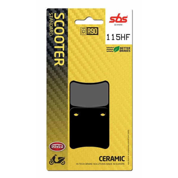 Pastilla de freno SBS P115-HF