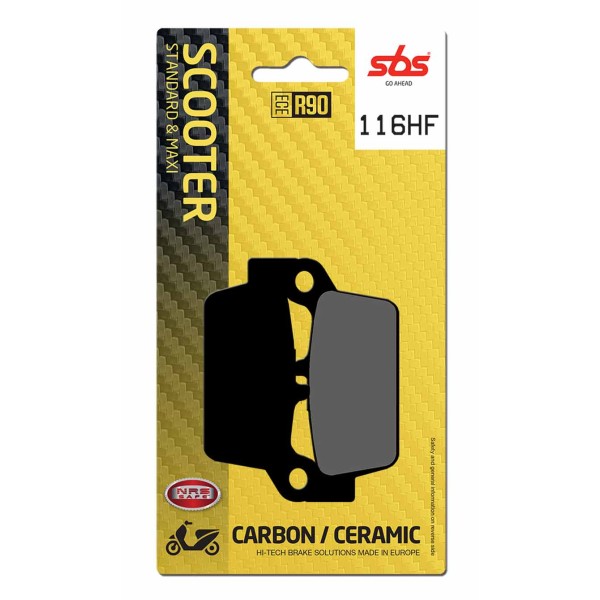 Pastilla de freno SBS P116-HF