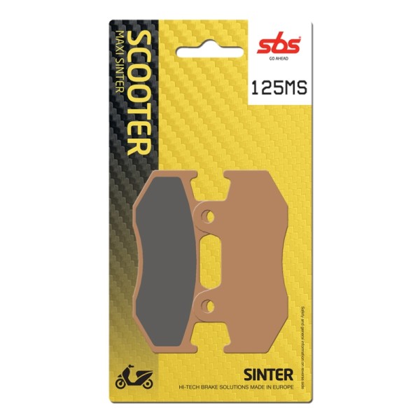 Pastilla de freno SBS P125-MS